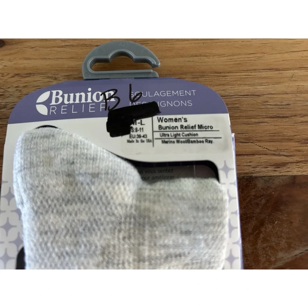 Women's SockWell Bunion Relief Sport & Sport Ease Socks Size M-L [US 8-11]
